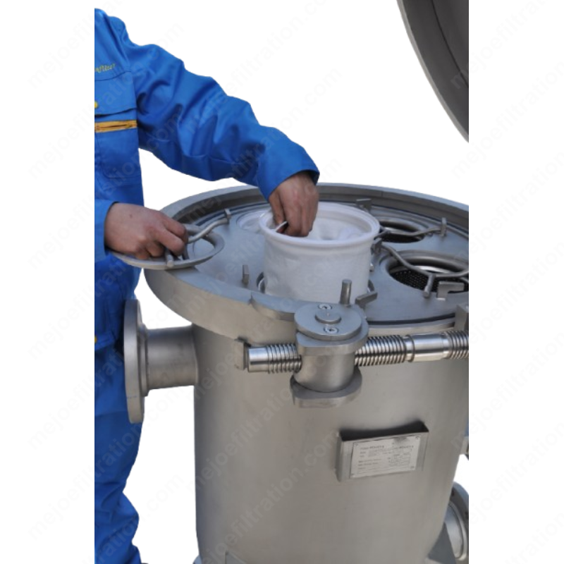V-Band Clamp Quick-Open Multi-Bag Filter Housing
