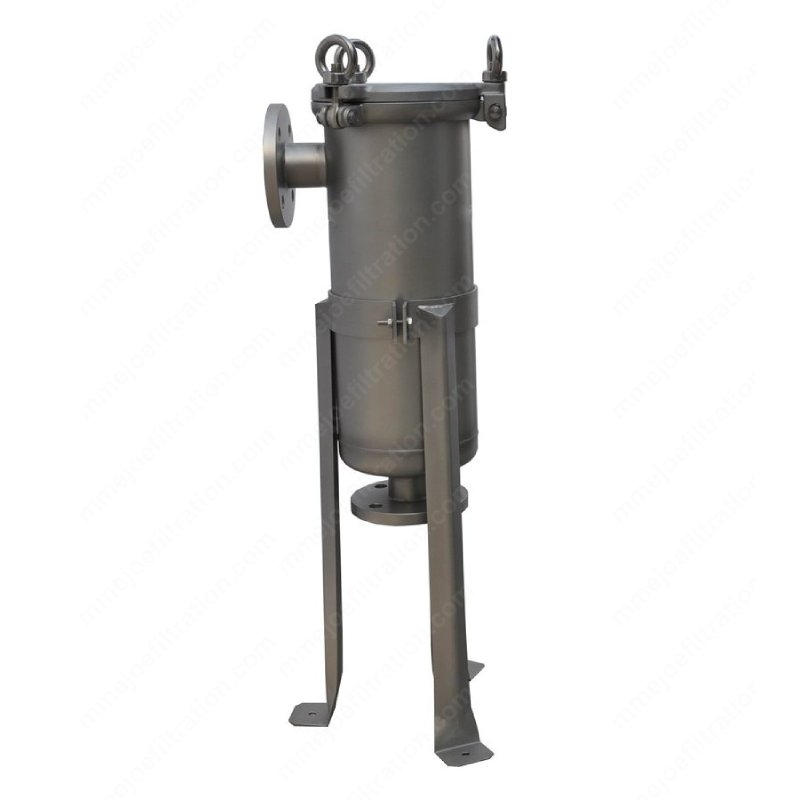 Single bag filter housing side entry design, No.2 bag size