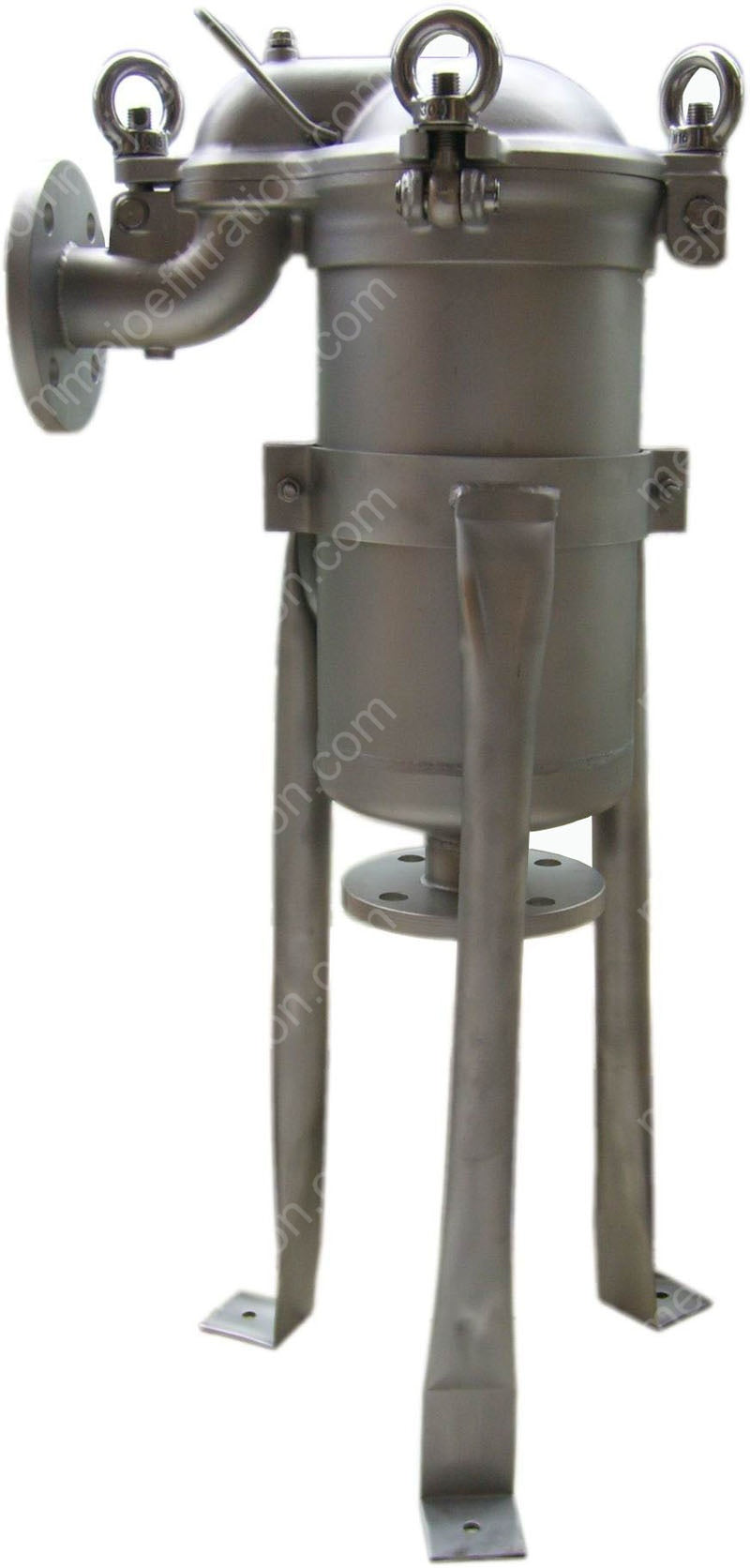 Single Bag Filter Housing