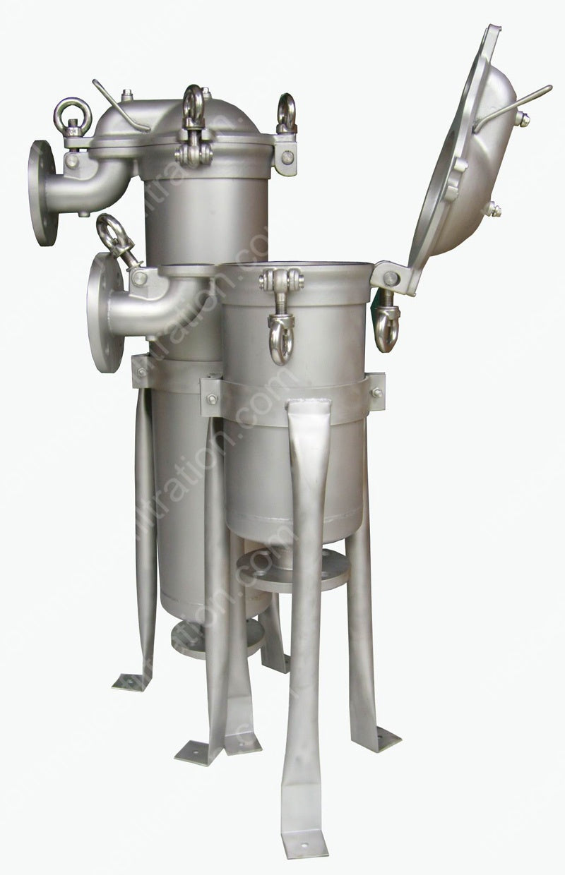 Single Bag Filter Housing